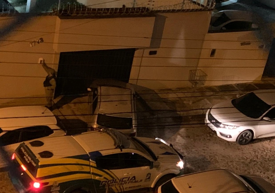 Mansão utilizada para as festas clandestinas
