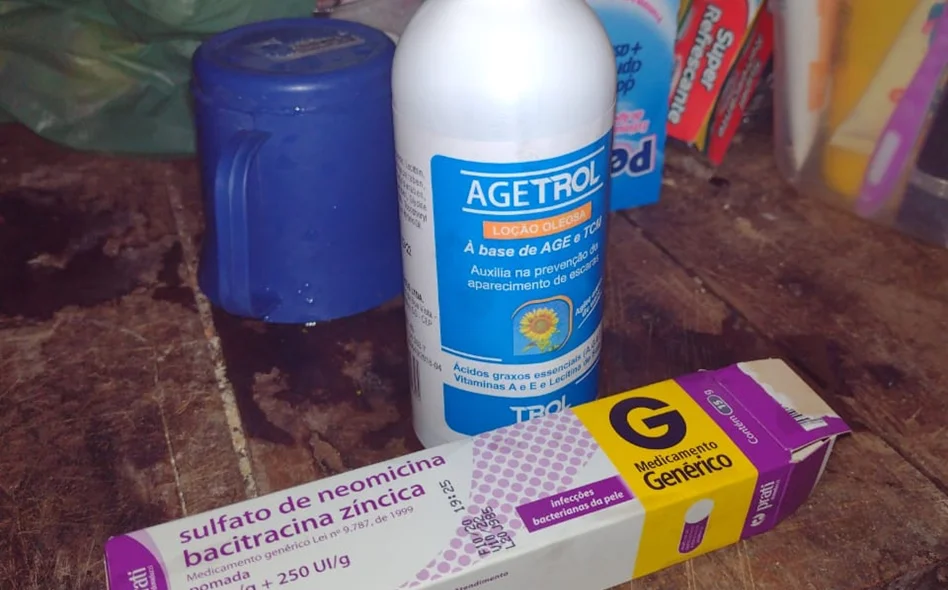 Medicamentos que Rayssa usa diariamente