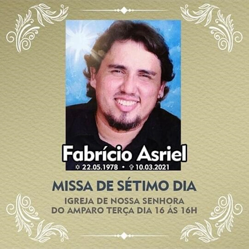 Missa de 7º dia de Fabrício Asriel