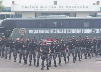 PM recebe reforço de 50 policiais para combater facções em Timon