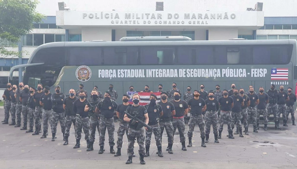 PM recebe reforço de 50 policiais para combater facções em Timon