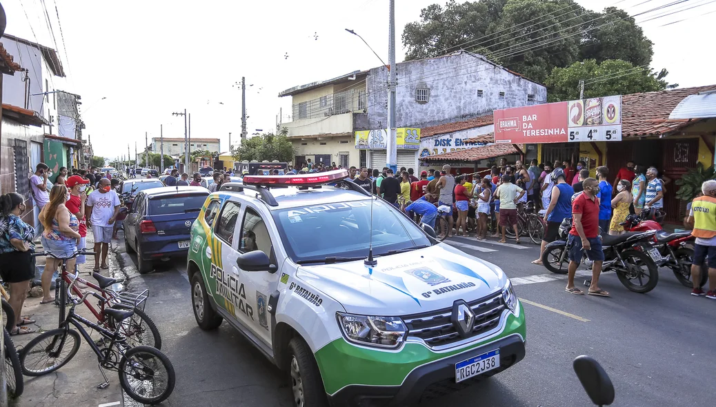 Policiais do 6º bpm atenderam a ocorrência
