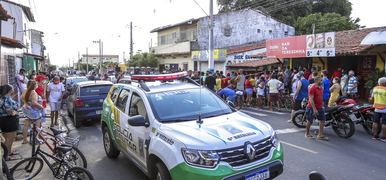 Policiais do 6º bpm atenderam a ocorrência
