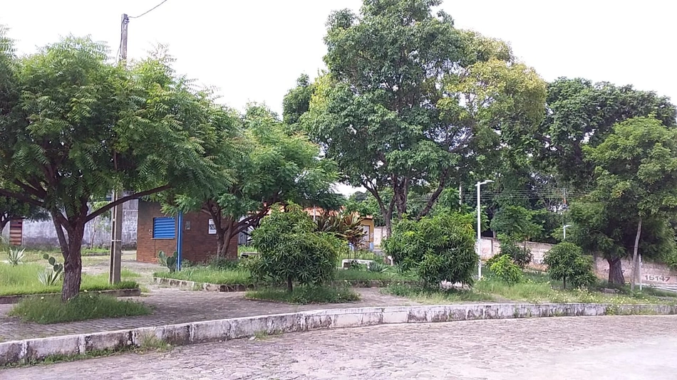 Praça onde aconteceu o furto