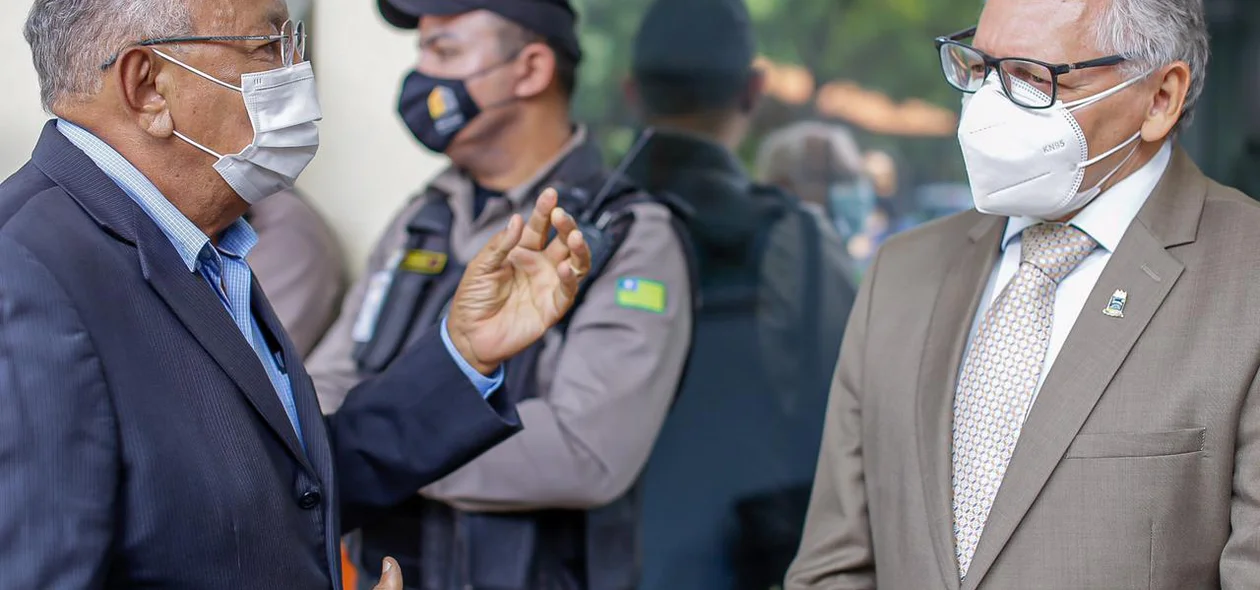 Prefeito Dr. Pessoa e reitor da UFPI, Gildásio Guedes