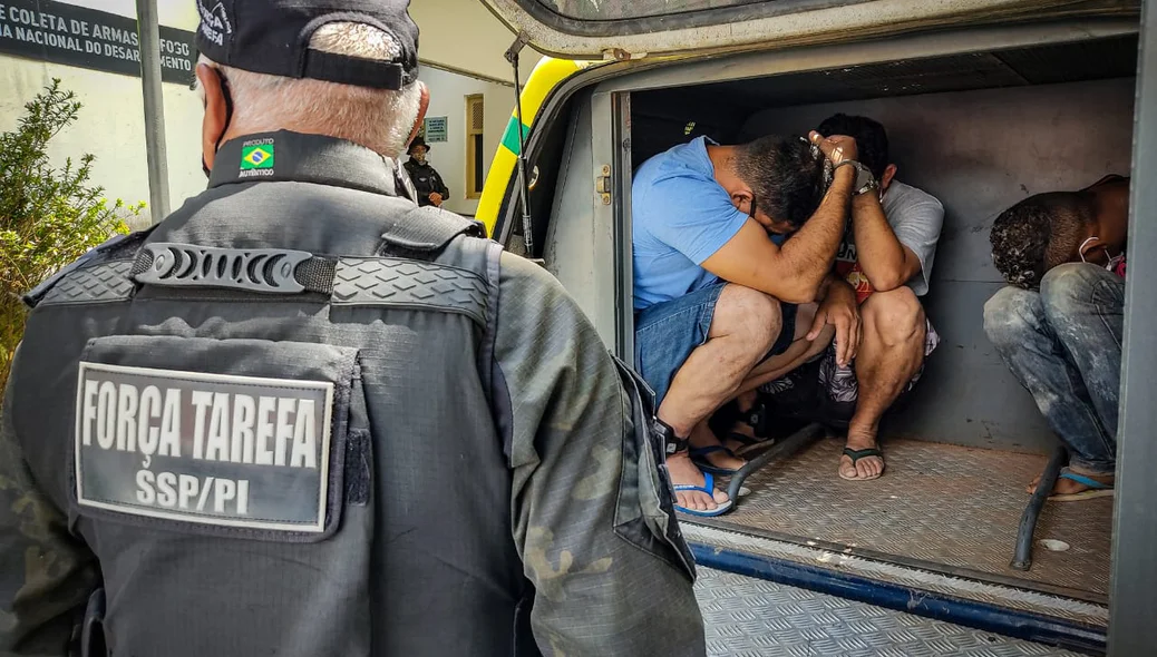 Presos na Operação Luz