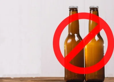 Proibida a venda de bebida alcoólica
