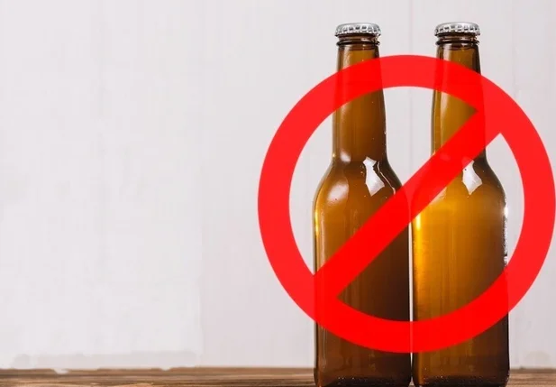 Proibida a venda de bebida alcoólica