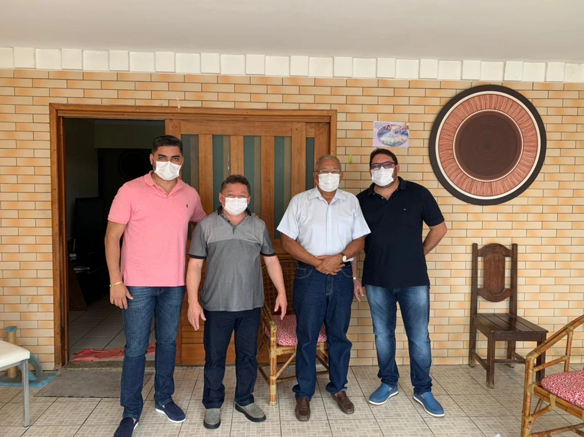 Reunião entre Dr. Pessoa e Gilberto Albuquerque