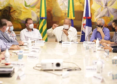 Reunião na Prefeitura de Teresina
