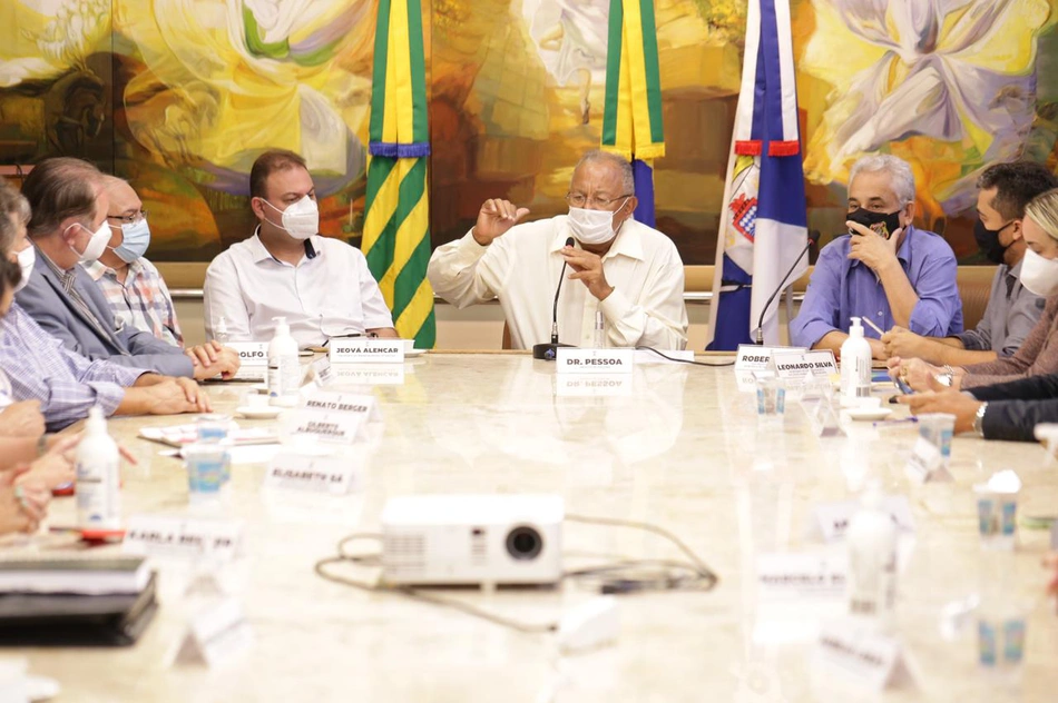 Reunião na Prefeitura de Teresina