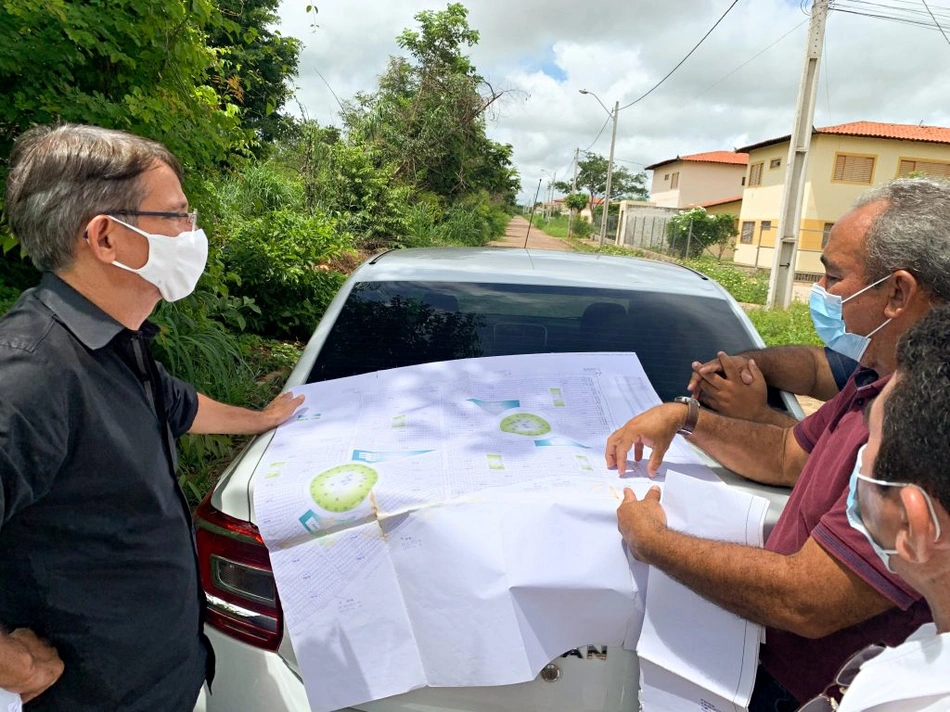 Superintendente Alípio Paiva e equipe da SAAD Sul