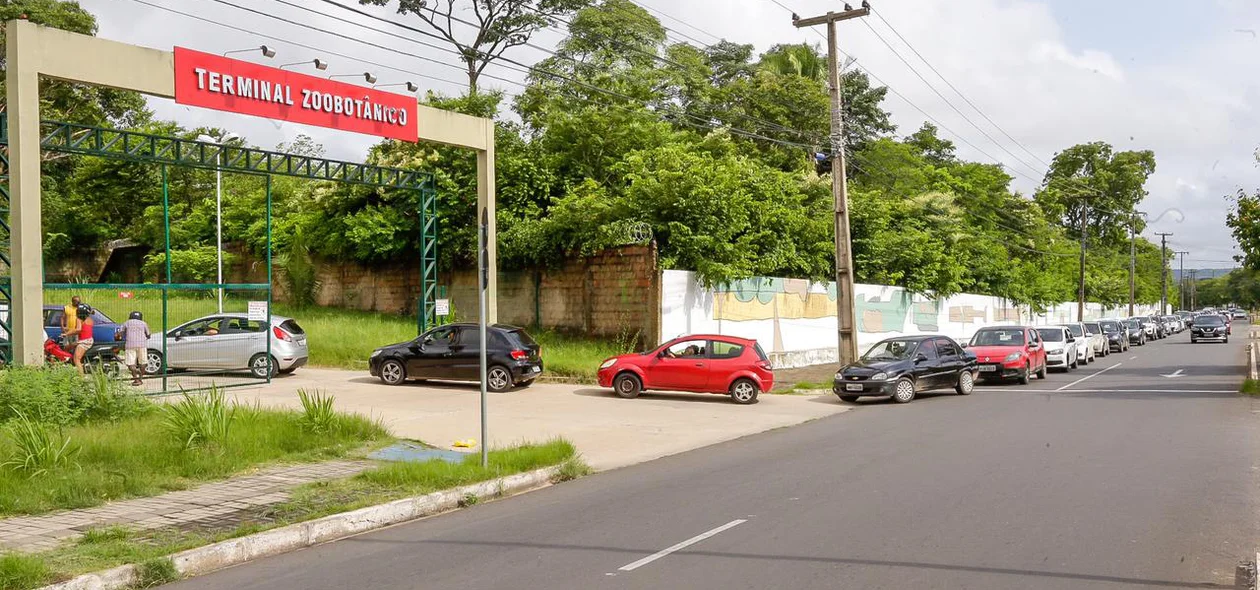 Terminal Zoobotânico virou ponto de vacinação contra covid-19