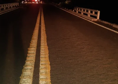 Trecho onde ocorreu o acidente na BR 343