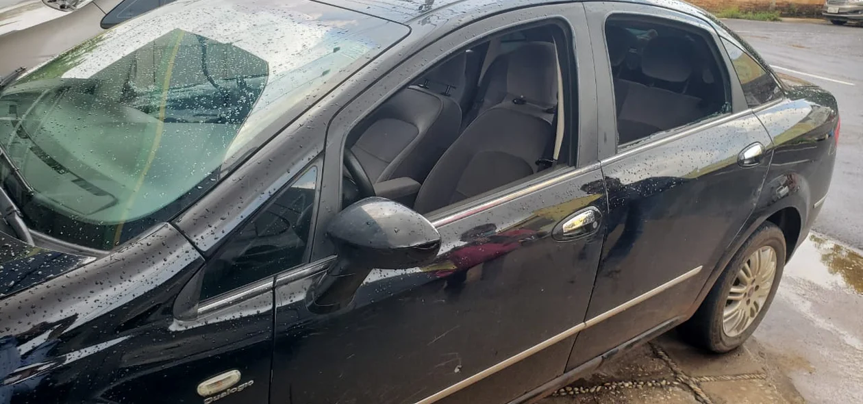 Veículo utilizado pelo PM morto