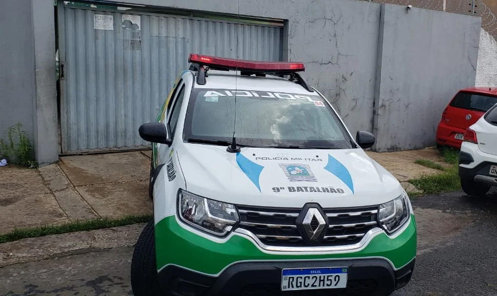 Viatura do 9º Batalhão da Polícia Militar do Piauí