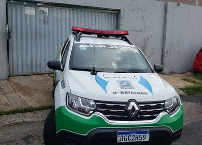 Viatura do 9º Batalhão da Polícia Militar do Piauí