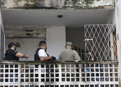 Vítima tentou fugir para um apartamento