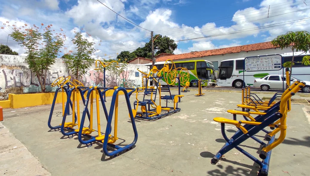 Academia popular do bairro água mineral