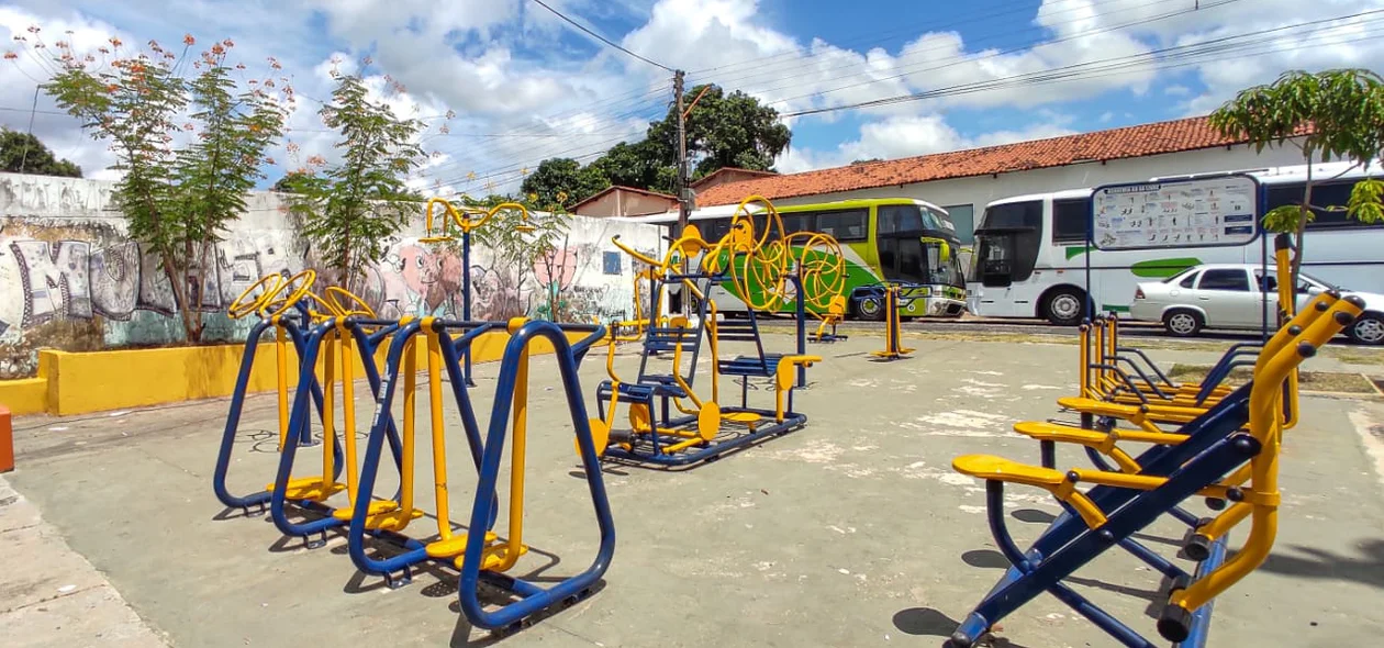Academia popular do bairro água mineral