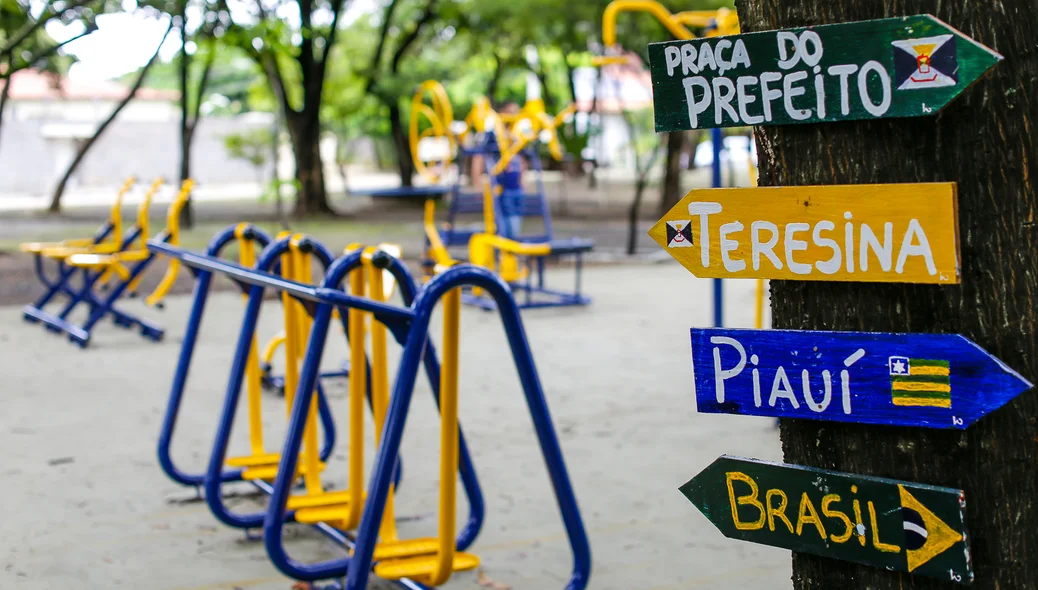 Academia Popular na zona leste de Teresina