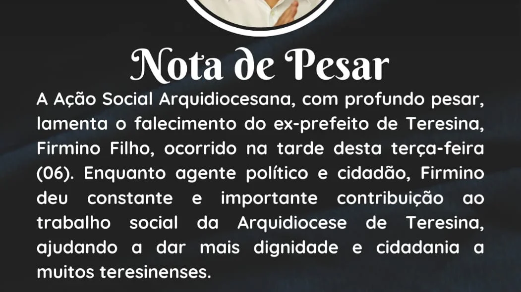 Ação Social Arquidiocesana (ASA) lamenta morte de Firmino