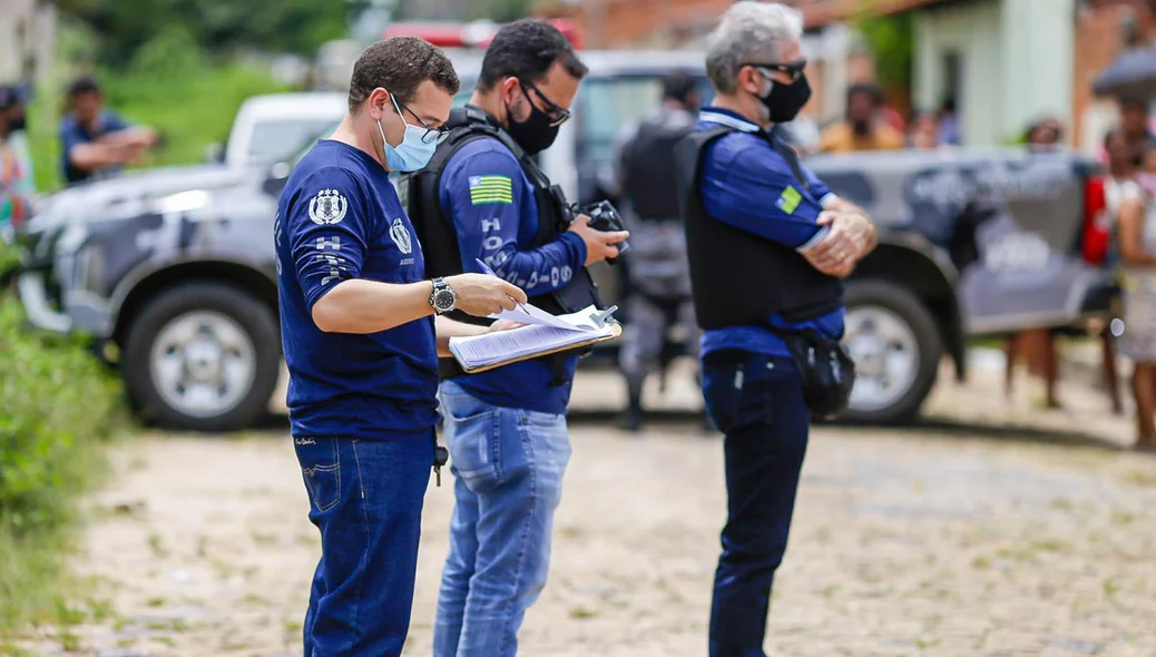 Agentes do Departamento de Homicídios