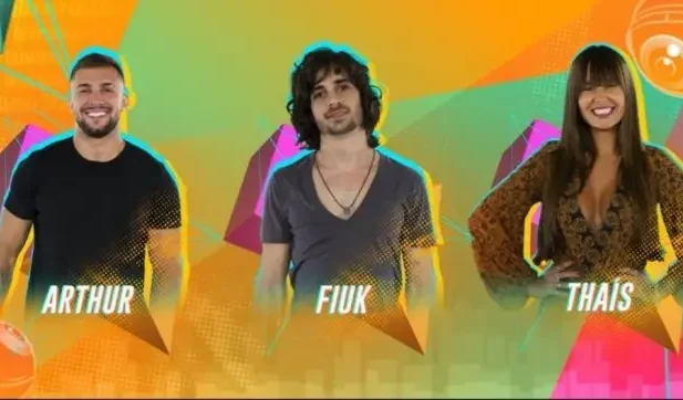 Arthur, Fiuk e Thaís disputam 11º paredão do BBB 21