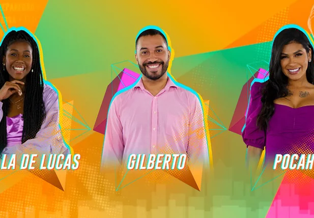 Camilla de Lucas, Gilberto e Pocah estão no 16º Paredão do BBB21