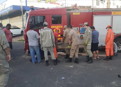 Caminhão do Corpo de Bombeiros do Piauí