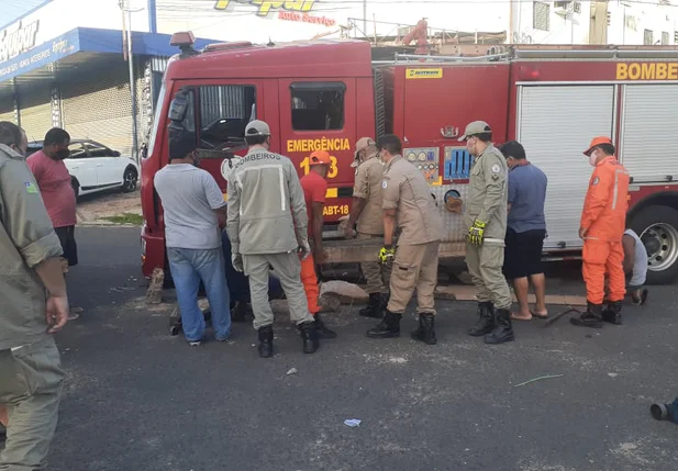 Caminhão do Corpo de Bombeiros do Piauí