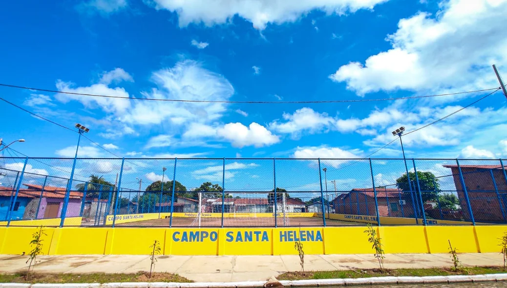Campo Santa Helena no bairro nova brasília