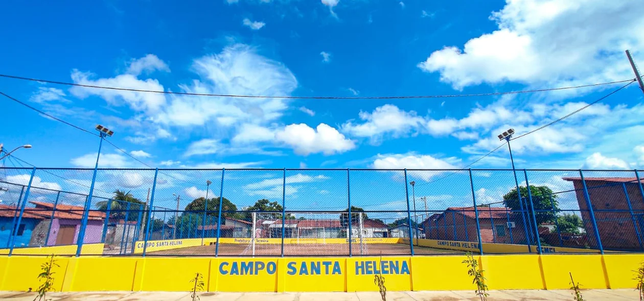 Campo Santa Helena no bairro nova brasília
