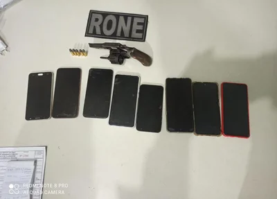 Celulares apreendidos