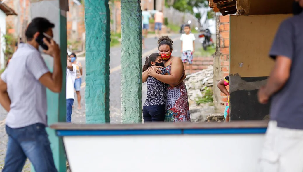Comoção após assassinato da Vila Meio Norte
