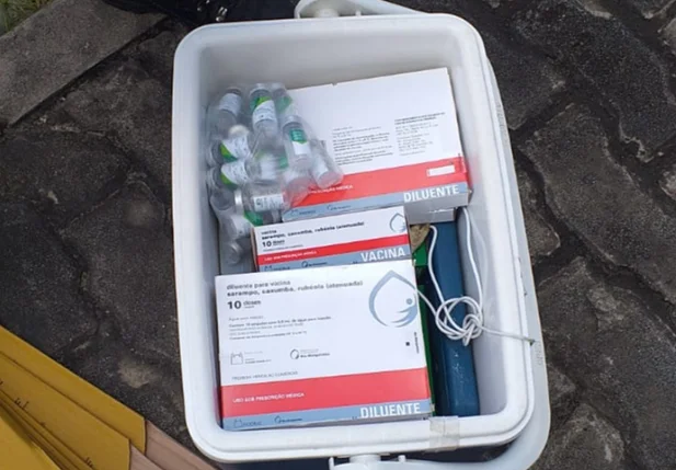 Doses da vacina foram recuperadas