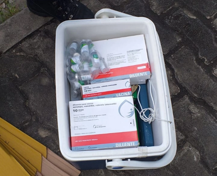 Doses da vacina foram recuperadas