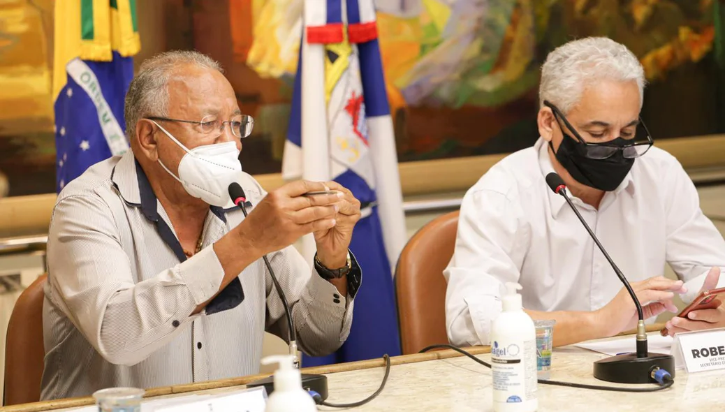 Dr. Pessoa e Robert Rios