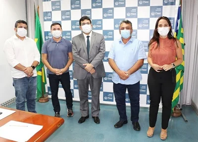 Encontro reunião bancada do PT na Câmara de Vereadores, além de Rafael Fonteles