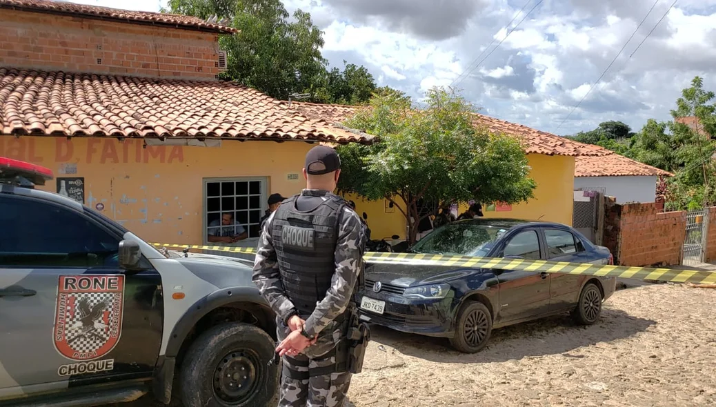 Equipe do Batalhão de Choque atendeu a ocorrência