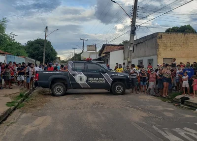 Equipe do DHPP isolou local do crime