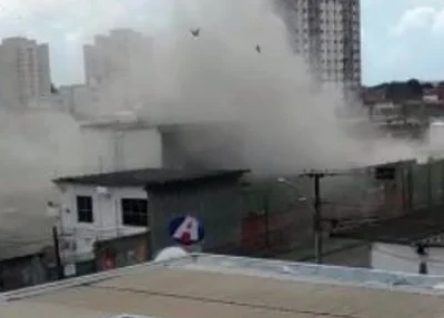 Explosão atinge empresa de oxigênio