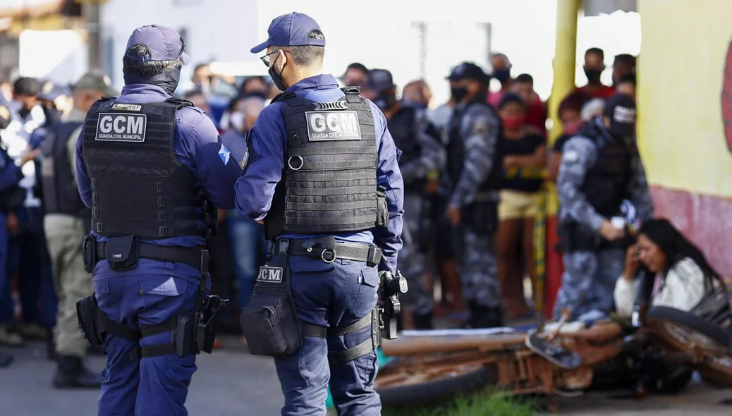 Guarda Civil Municipal chegou primeiro ao local e isolou a área do crime