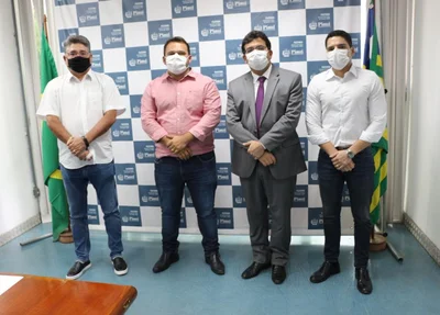 João Mádison, Raimundo Sobrinho, Rafael Fonteles e Leonardo Sobral