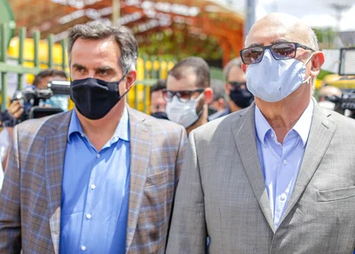 Ministro Milton Ribeiro e Ciro Nogueira