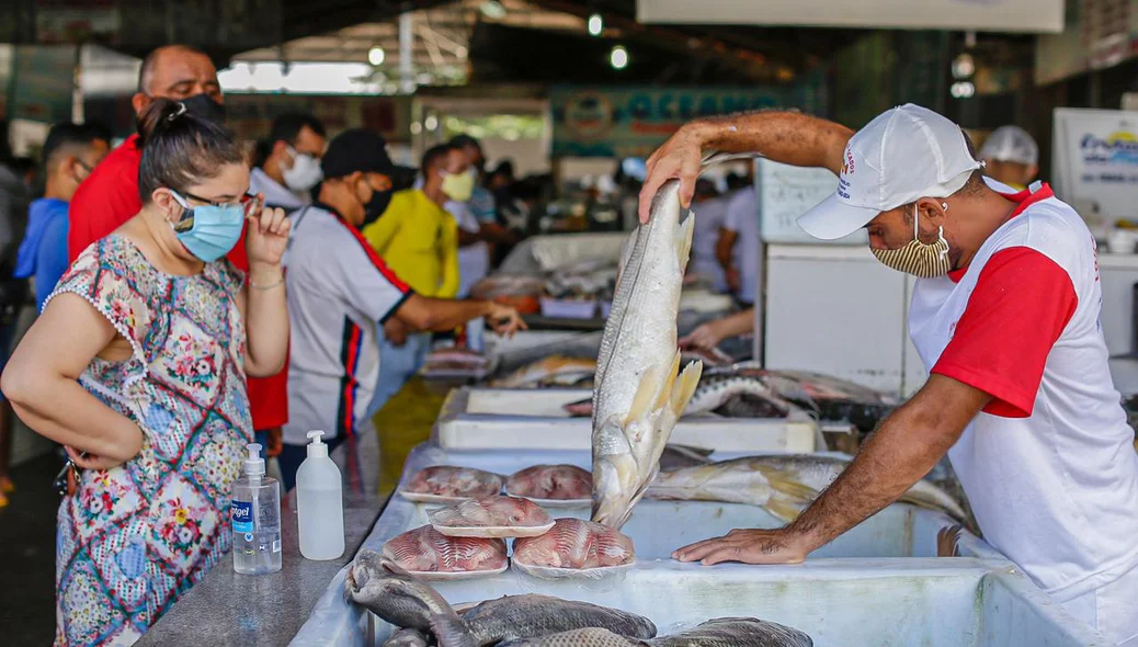 Movimentação no Mercado do Peixe