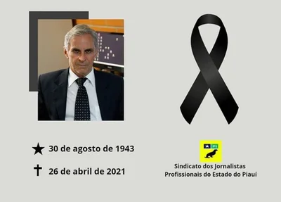 Nota de pesar do Sindjor