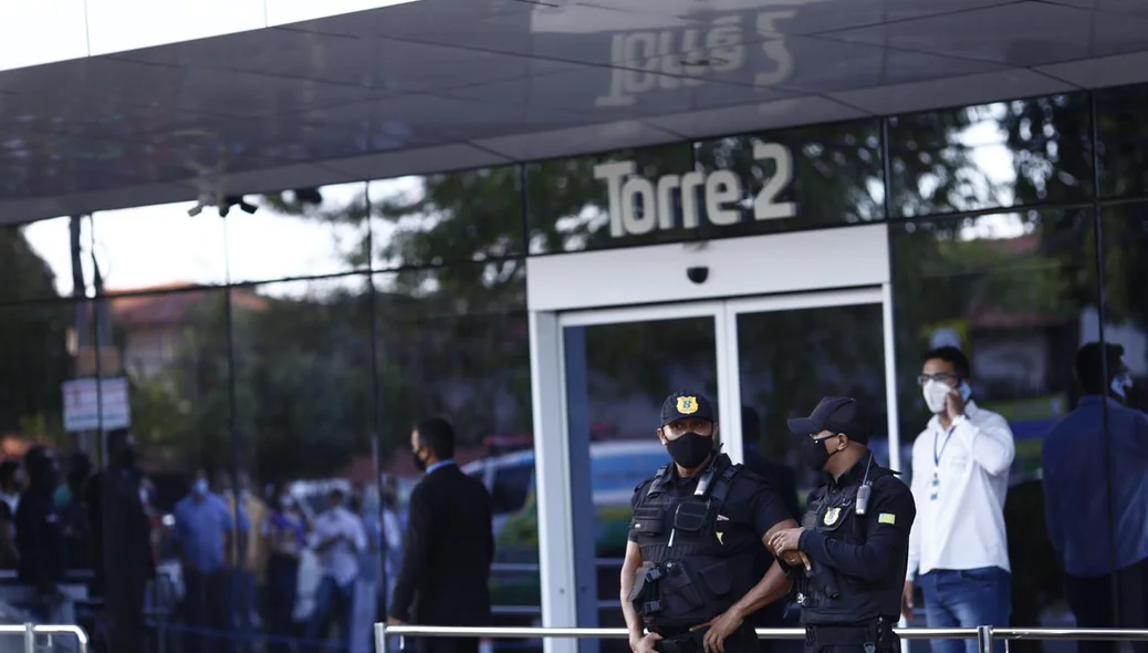 Parte onde o corpo do ex-prefeito foi encontrado