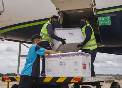 Piauí recebe mais 87 mil doses de vacinas contra covid-19