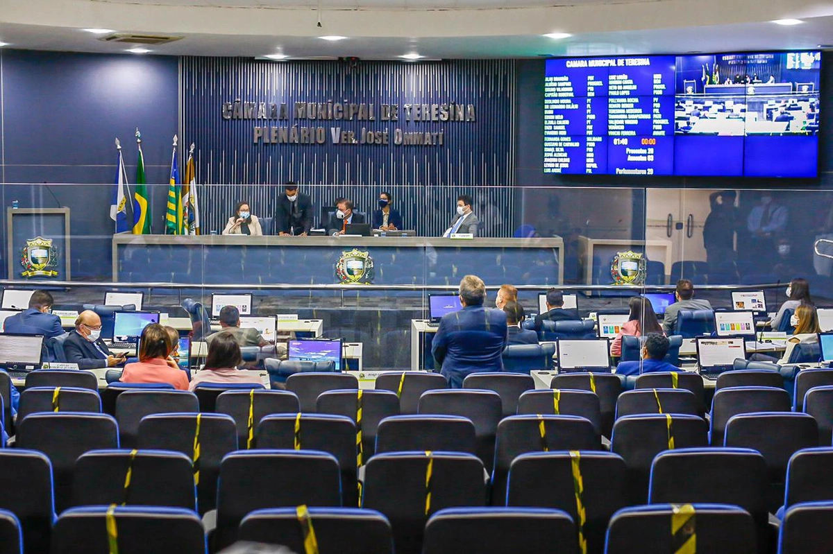 Plenário da Câmara de Teresina